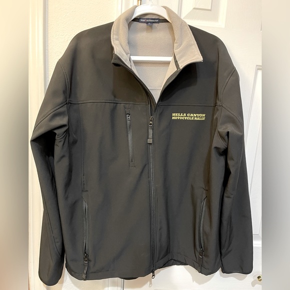 NWOT HELLS CANYON MOTOCYCLE RALLY COMMEMORATIVE JACKET. Port Authority. Dbl Zip! - Picture 1 of 10